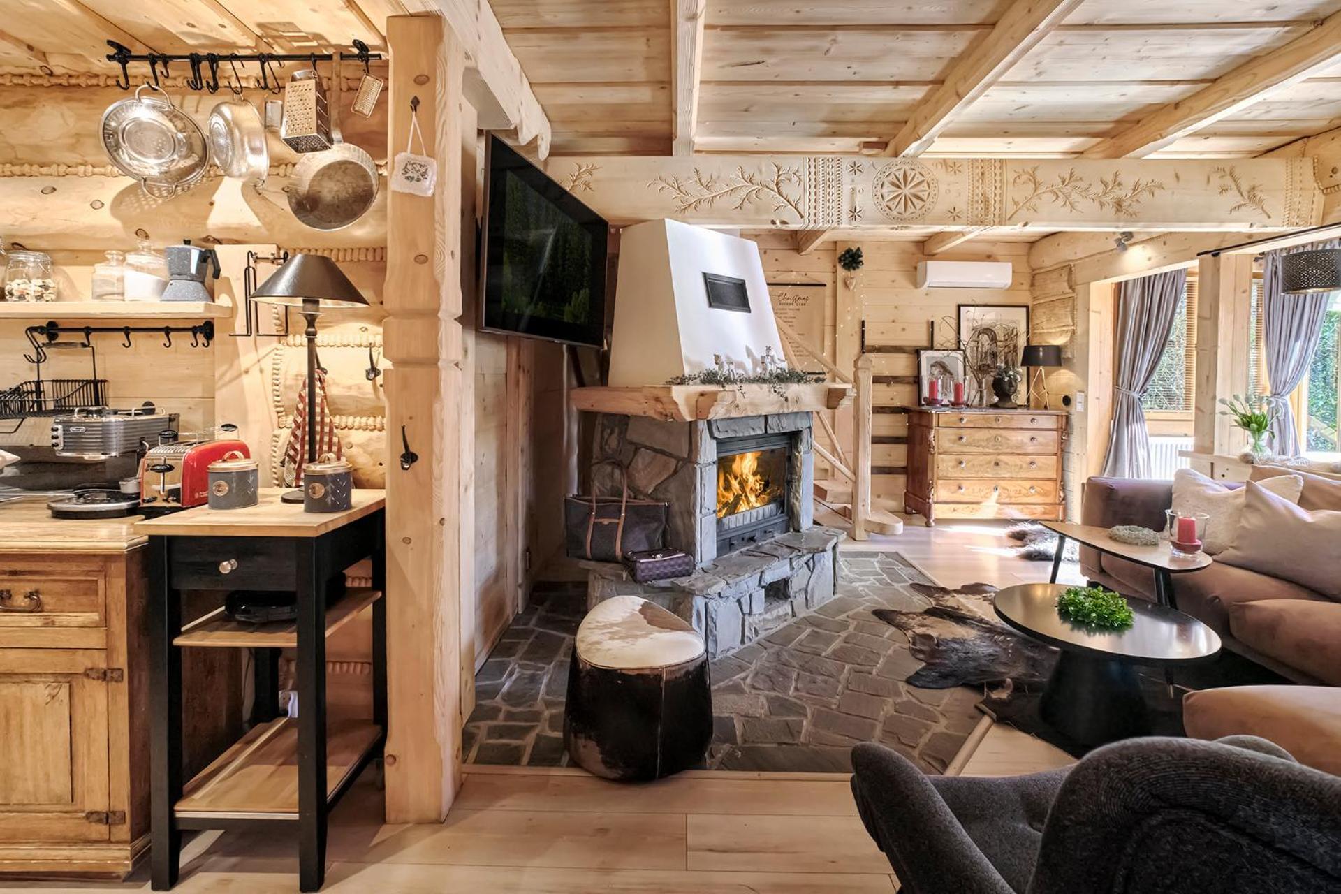 GORSKA OSADA Lovely Chalets Zakopane Poronin Kültér fotó